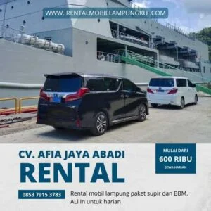 Rental Mobil Alphard Lampung CV Afia Jaya Abadi