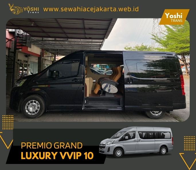 Sewa Hiace Premium Jakarta Bandung